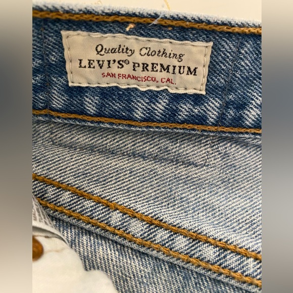 Women’s Levi 501 skinny jeans size 25, distressed, ankle length - Picture 5 of 7